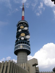 ...TV vysielač Kékes, 1014 m.n.m....