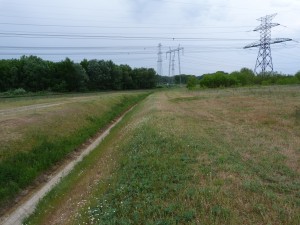 erén južne mesta Paks s hlbokou betonovou priekopou odkiaľ sa žiadny had nemôže dostať.