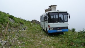 Autobus pre včely, cca 2200 m.n.m.