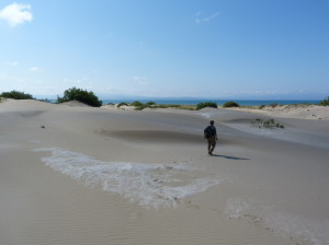 Piesočné duny na pláži u Riumaru, 02.06.2015, 17:09 hod.	 