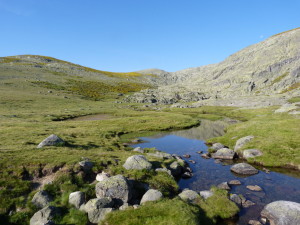 Jazierko so pstruhami, Sierra de Gredos, 06.06.2015, 09:44 hod.