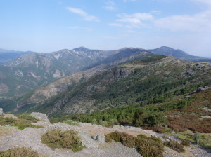 Hrebeň Sierra de la Peňa de Francia, 07.06.2015, 10:22 hod.