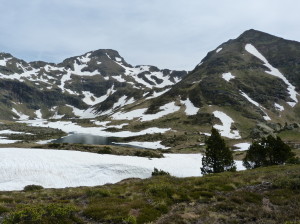 Jazerá pod horou Tristaina, Andorra 11.06.2015, 11:11 hod.