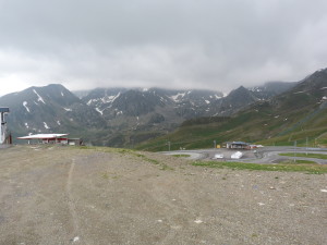 Priesmyk Port de Envalira, 2408 m.n.m.