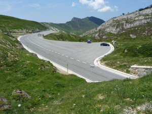 Col de la Pierre Saint-Martin, 1760 m.n.m., 12:54 hod. 