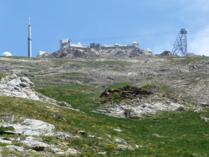 Budovy na Pic du Midi de Bigorre, 24.06.2017, 12:55 hod.